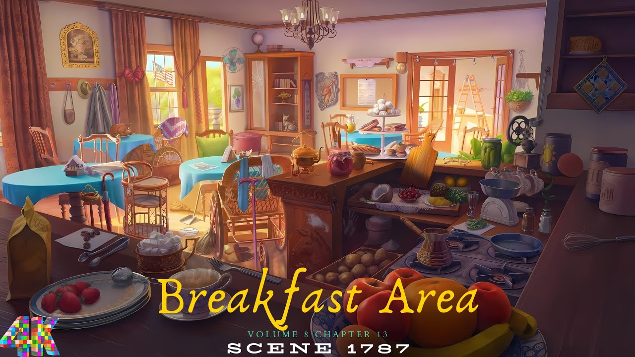 June's Journey Scene 1787 | Vol 8 Ch 13 | Breakfast Area | Mastered ...