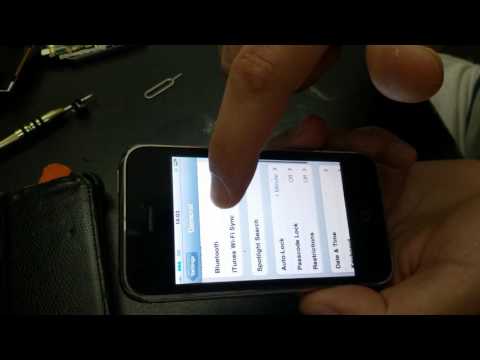 iPhone 3g 3gs language change tutorial how to