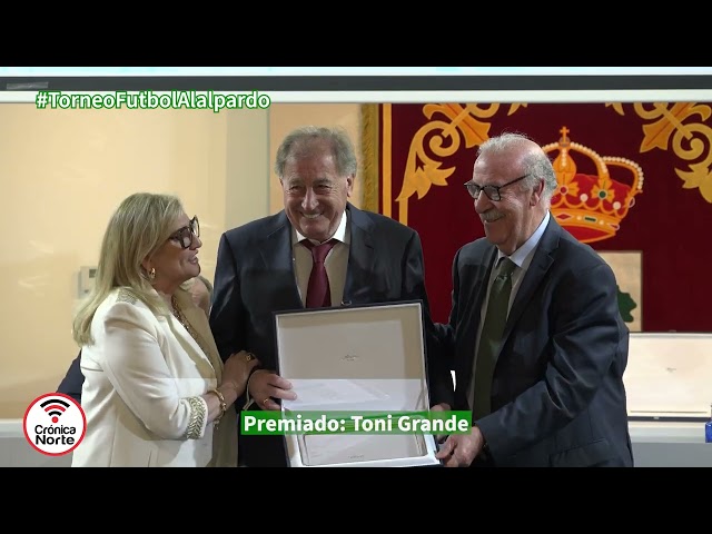 Presentación del VIII Torneo de Fútbol Cadete Vicente del Bosque en Alalpardo