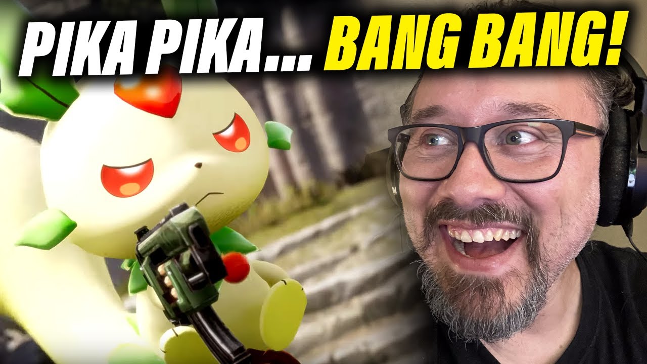 Уморительная реакция на трейлеры Palworld | Это как покемоны, только с оружием и насилием