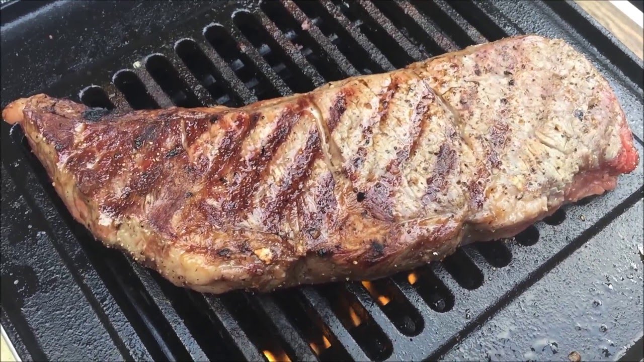 コストコ ステーキ焼き方 Usビーフ 肩ロースステーキでウッドデッキ ランチ Costco Usa Beef Chuck Flap Steak Youtube