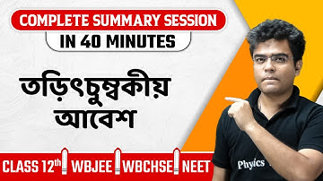 ELECTROMAGNETIC INDUCTION | Summary বাংলায় | Physics | Class 12/NEET/WBJEE/WBCHSE