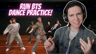 DANCER REACTS TO BTS | '달려라 방탄 (Run BTS)' Dance Practice