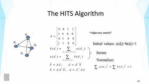 DATA MINING   2 Text Retrieval and Search Engines   Lesson 5 8 Link Analysis Part 3