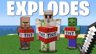Hardcore, but all mobs act like CREEPERS