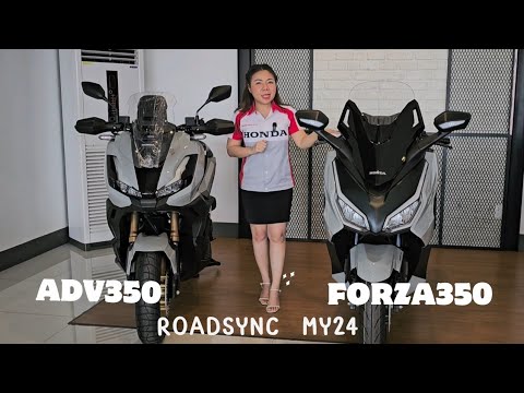 ADV350 Roadsync กับ FORZA350 Roadsync สีเทาแลมโบ เลือกรุ่นไหนดี ?