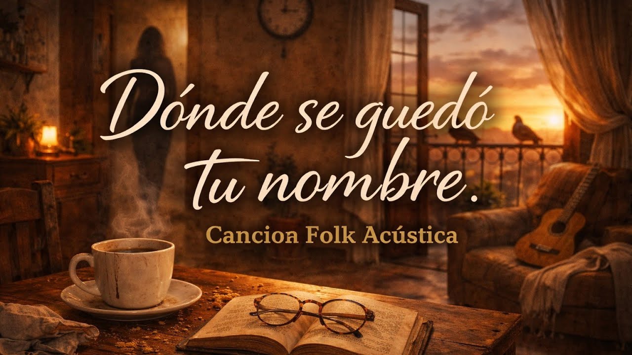 Dónde se quedó tu nombre — Canción Folk Acústica de Amor y Nostalgia