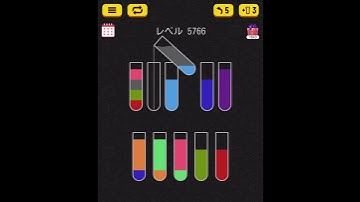 Water sort puzzle level 5766