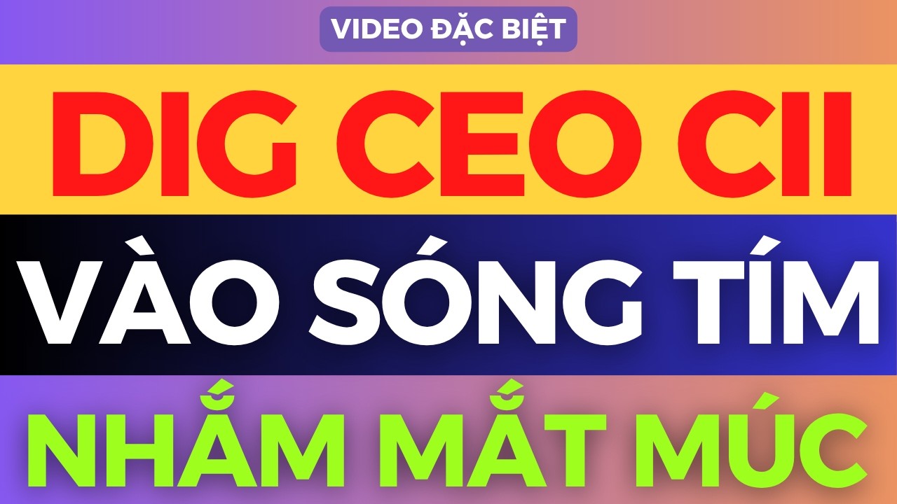 DIG DXG CII VÀO SÓNG TÍM MÚC TẤT TAY, TOP SIÊU CỔ SẮP NỔ