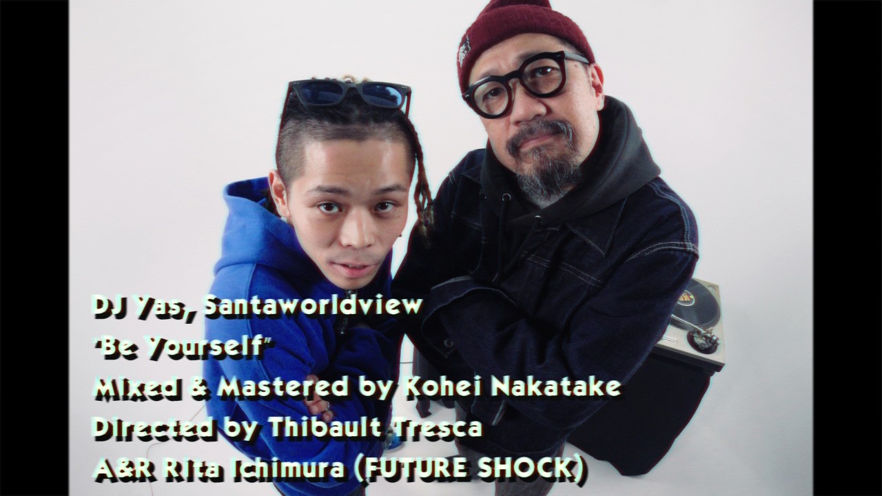 WENOD RECORDS : DJ YAS featuring SANTAWORLDVIEW - BE-YOURSELF [7