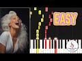 A Great Big World & Christina Aguilera - Say Something - Easy Piano Tutorial - Beginner
