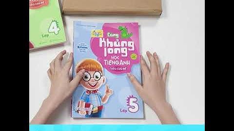 [Review sách] Cùng Khủng Long học Tiếng Anh theo chủ đề lớp 5