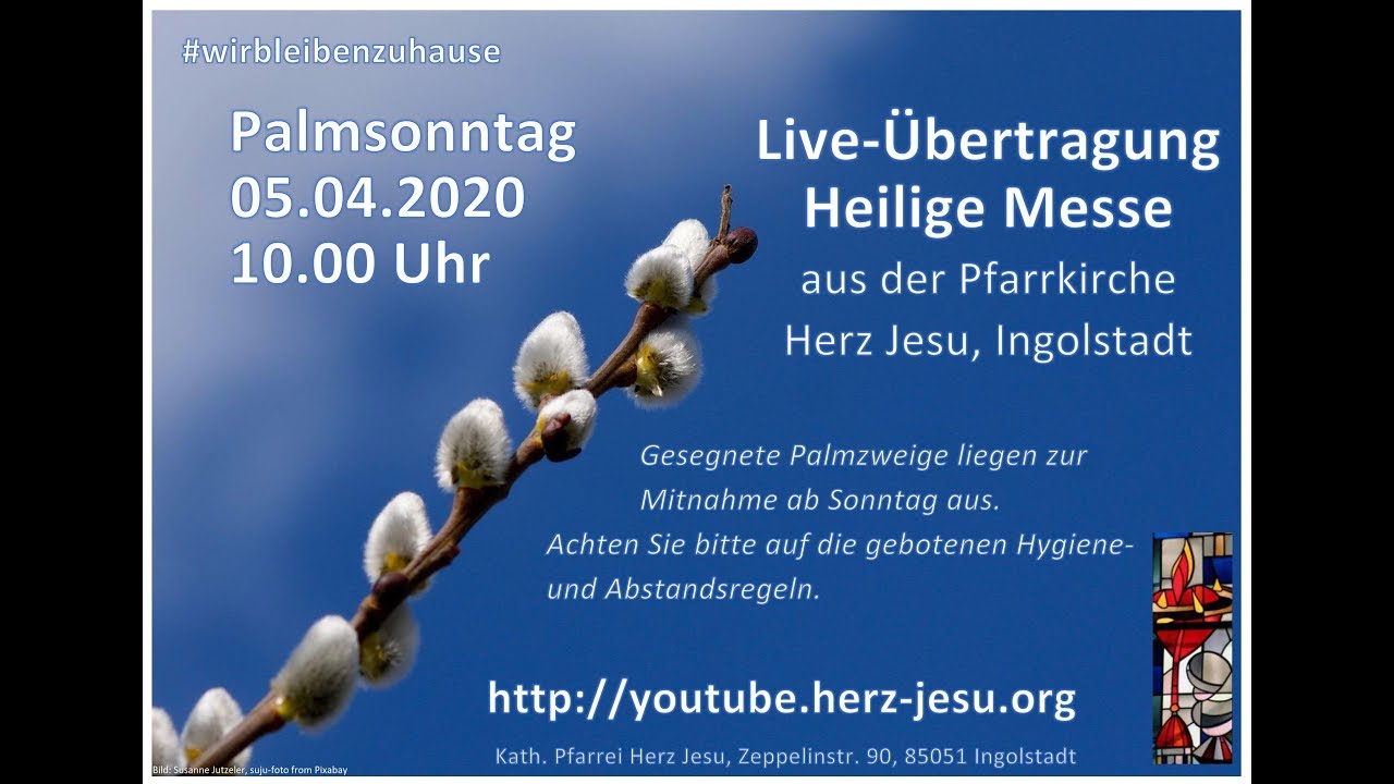 Live-Stream des Gottesdienst am Palmsonntag 2020 - YouTube