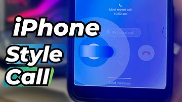 iPhone Call Screen on Android || Install iPhone Call Screen