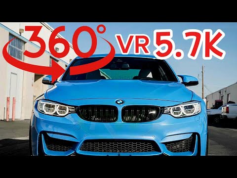 Видео: VR 360° На пассажирском BMW M3 F80