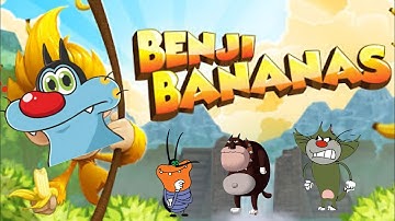 OGGY BECOME MONKEY || Benji Bananas gameplay || with oggy and jack || yashap gaming