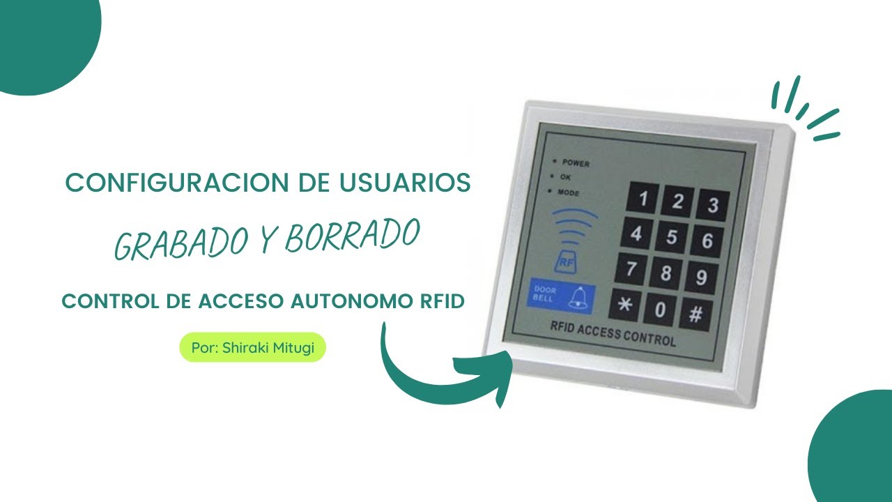 Control de acceso autónomo - Acceso por tarjeta EM y PIN - 2