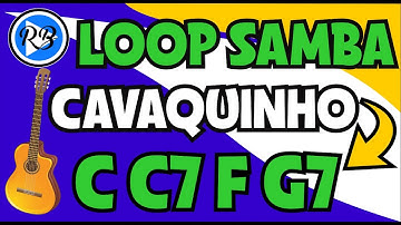 BASE DE CAVAQUINHO PARA ESTUDO DE SAMBA 85 BPM