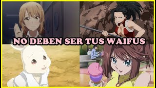 LAS WAIFUS MAS ASQUEROSAS EN LA HISTORIA DEL ANIME