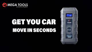 Mega Tools - Topdon V2000 Jump Starter Wireless Power Bank