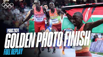 😳 Close, Closer, Paris 2024! 🇫🇷 Men's 800m Final 🏅| Paris Replays
