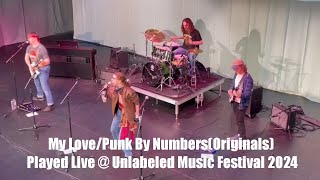 My Love/Punk by Numbers (originals) Played LIVE @ Unlabeled Music Festival 2024 | Obsidian Star