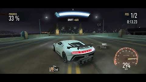 Need For Speed No Limits: Bugatti Centodieci Special Event - Day 1. (Hurricane)