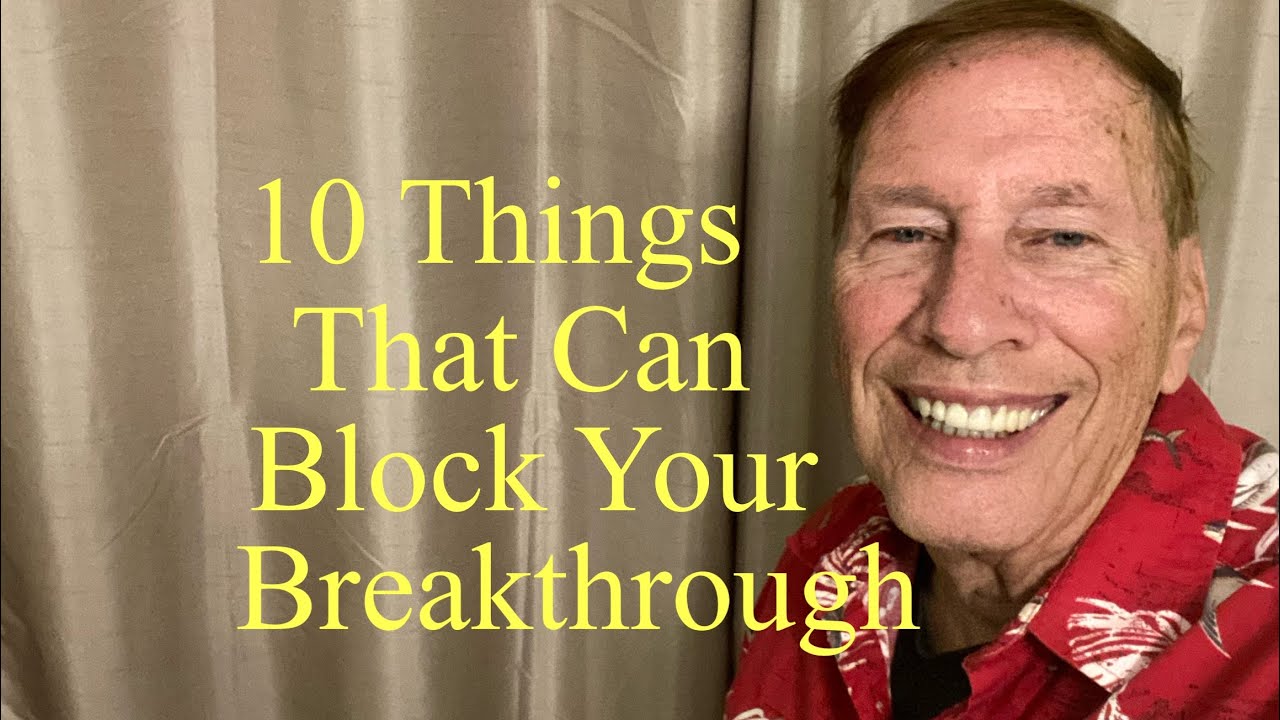 10 Things That Can Block Your Breakthrough YouTube 10 Things That Can Block Your Breakthrough YouTube