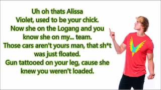 Logan Paul - The Fall Of Jake Paul (Lyrics) FULL SONG: ft. Why Don't We Resimi