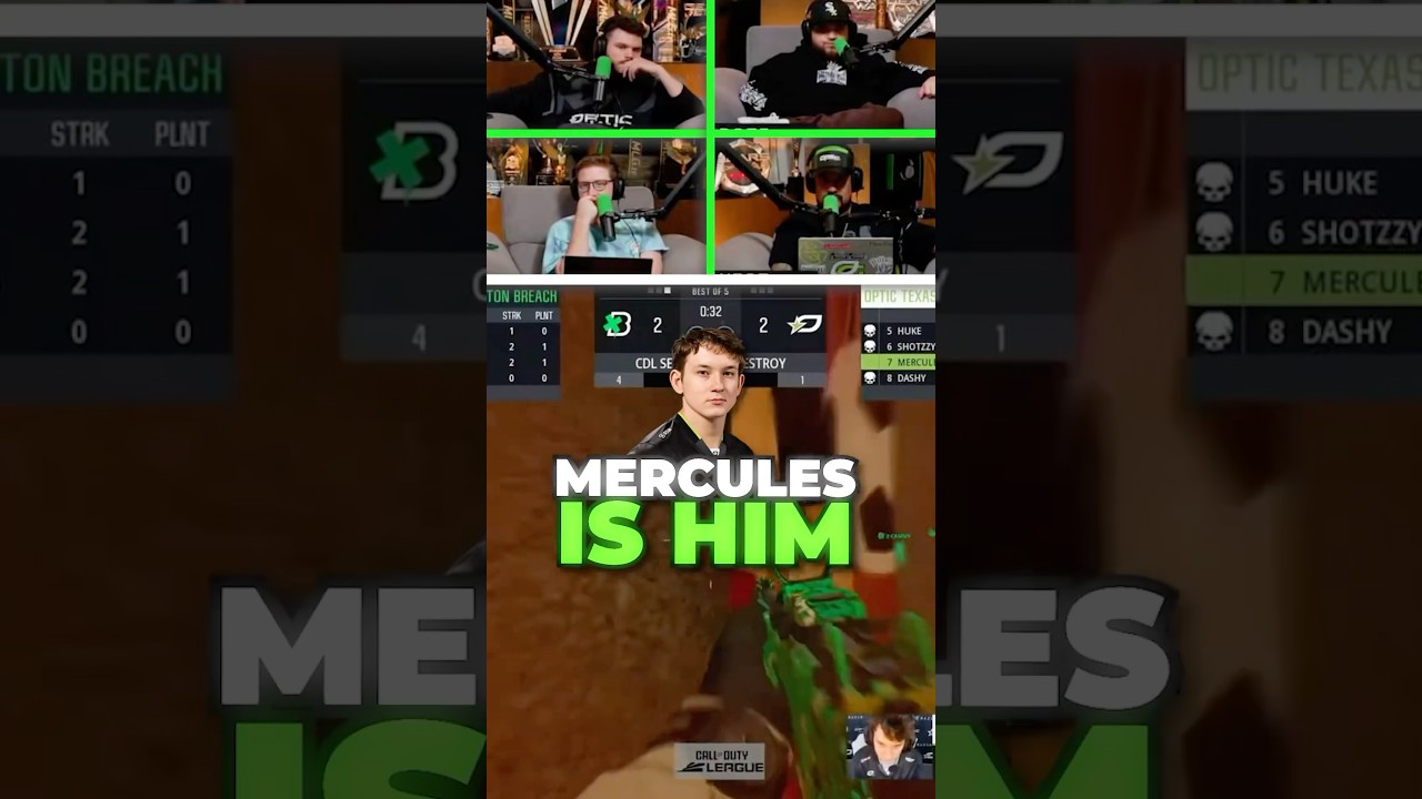 Scump Hyped at Mercules FRYING on OpTic 🤩