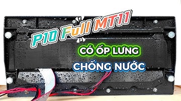 LED ma trận P10 Full ngoài trời ốp chống nước MT11