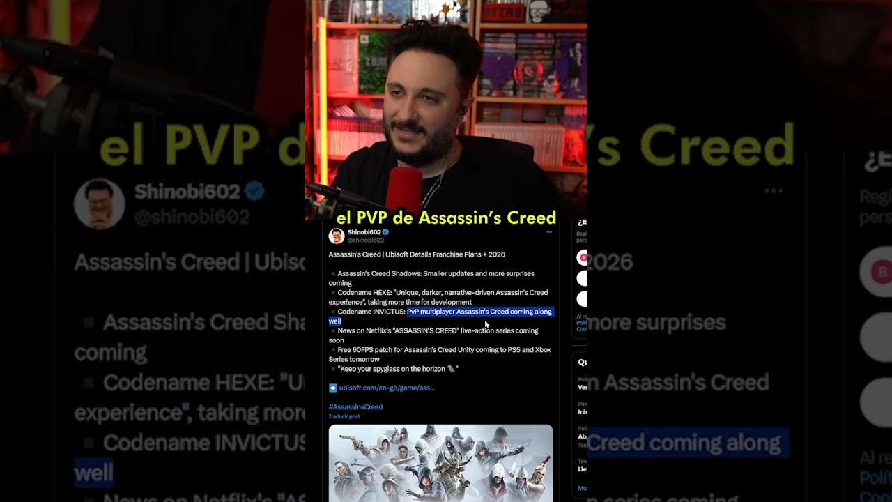El futuro de la saga Assassin's Creed #assassinscreed #noticias #fypシ #videojuegos #ubisoft