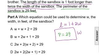 G8Math Solving Equations FA Question 96