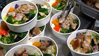 Selling 500 bowls of healthy low-carb meals every day ! in Taiwan Normal University! by Latte Food 拿鐵美食 832 views 1 year ago 13 minutes, 54 seconds