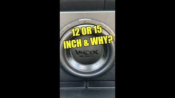Check out the 12" WDX G3 subwoofer