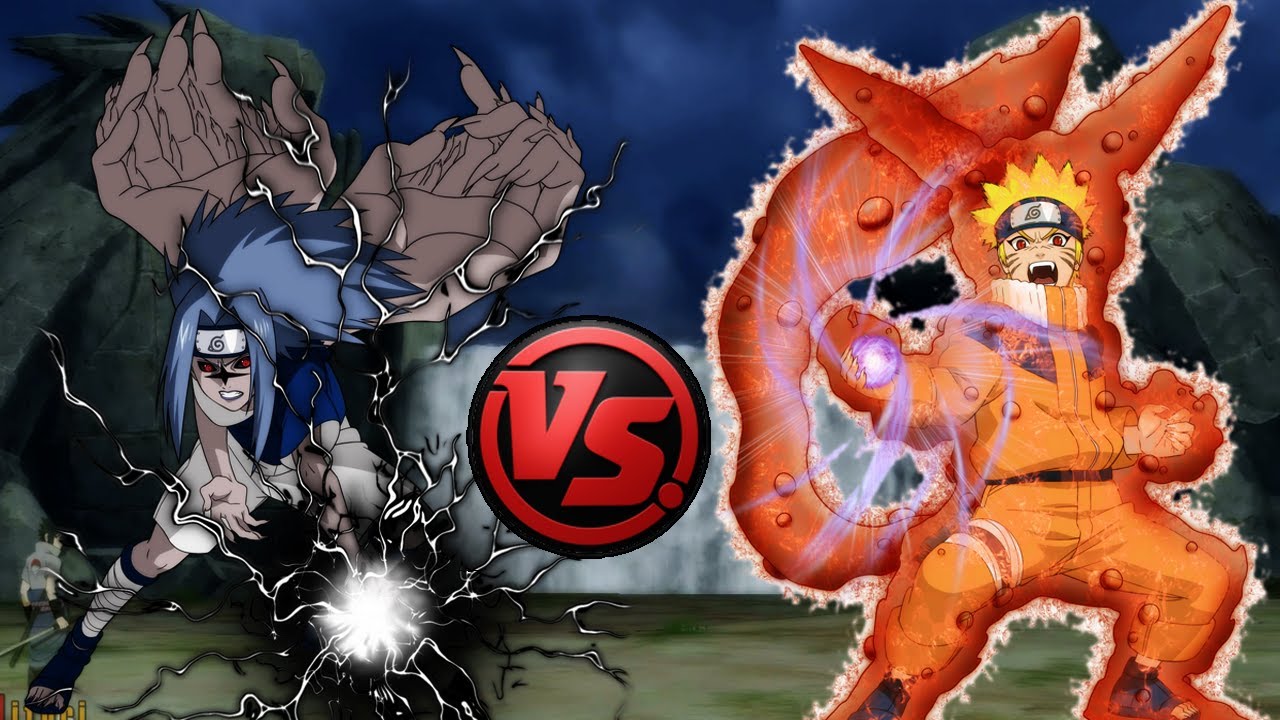 Naruto Ultimate Ninja Storm | Curse Mark Lv2 Sasuke vs One Tailed