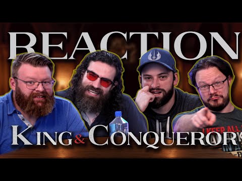 King & Conqueror | Official Trailer REACTION!!