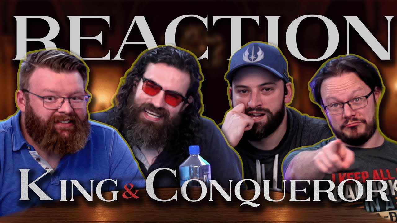 King & Conqueror | Official Trailer REACTION!!