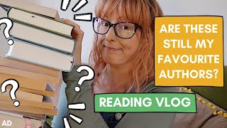 Reading Books By Authors I Loved Years Ago  Reading Vlog