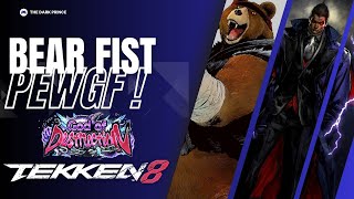 Get that BEAR FIST out of my FACE | Kazuya vs Kuma | Aggressive Battle !