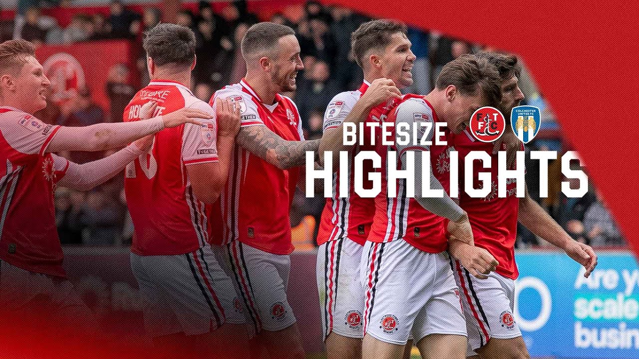 Match Highlights: Town 4-2 Colchester United