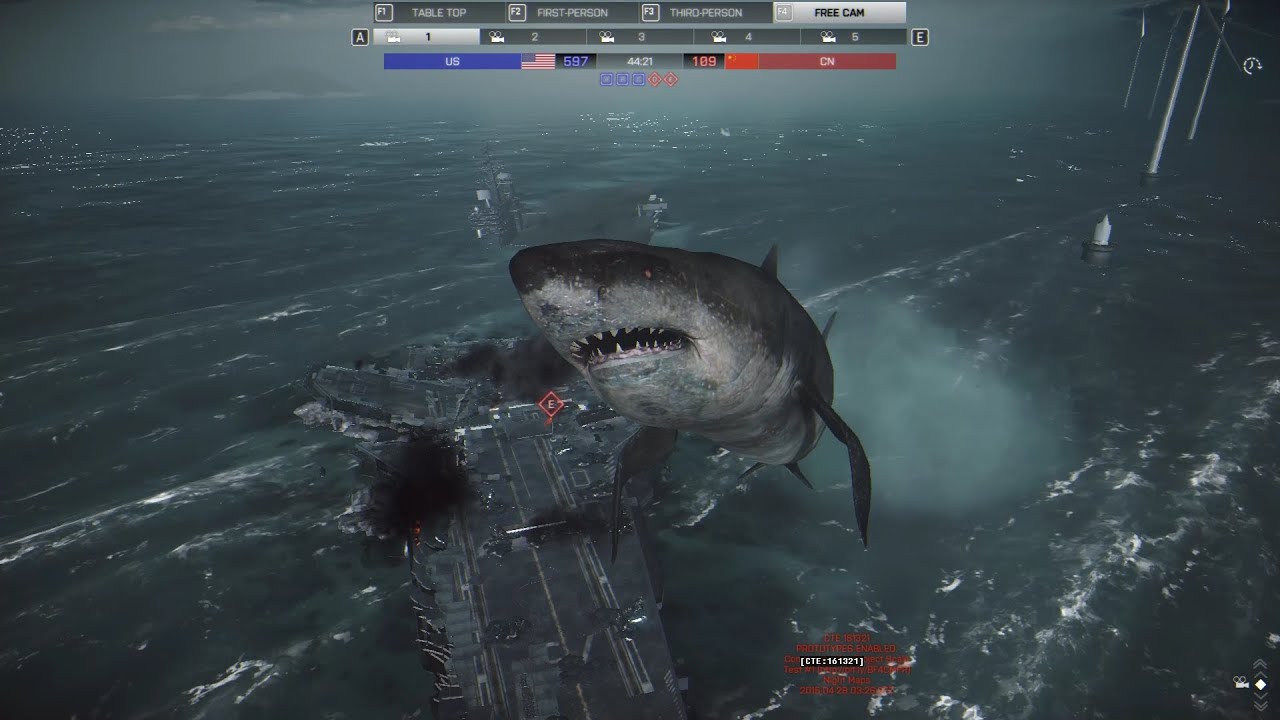 Battlefield 4 Easter Egg Paracel Storm Megalodon Found Youtube