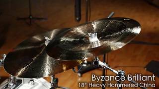 Meinl Cymbals B18HHCH-B Byzance 18" Brilliant Heavy Hammered China Cymbal