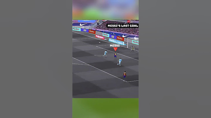 Messi's first and last goal for Barcelona 😢 #football #messi