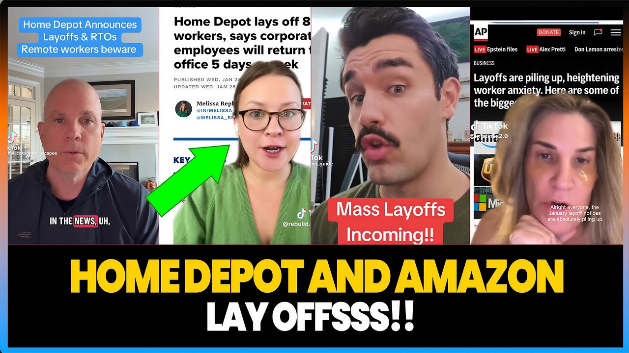 Amazon, Home Depot и крупные розничные сети массово увольняют сотрудников, доводя американцев до ...