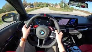 2025 BMW M5 - POV First Drive (Binaural Audio)