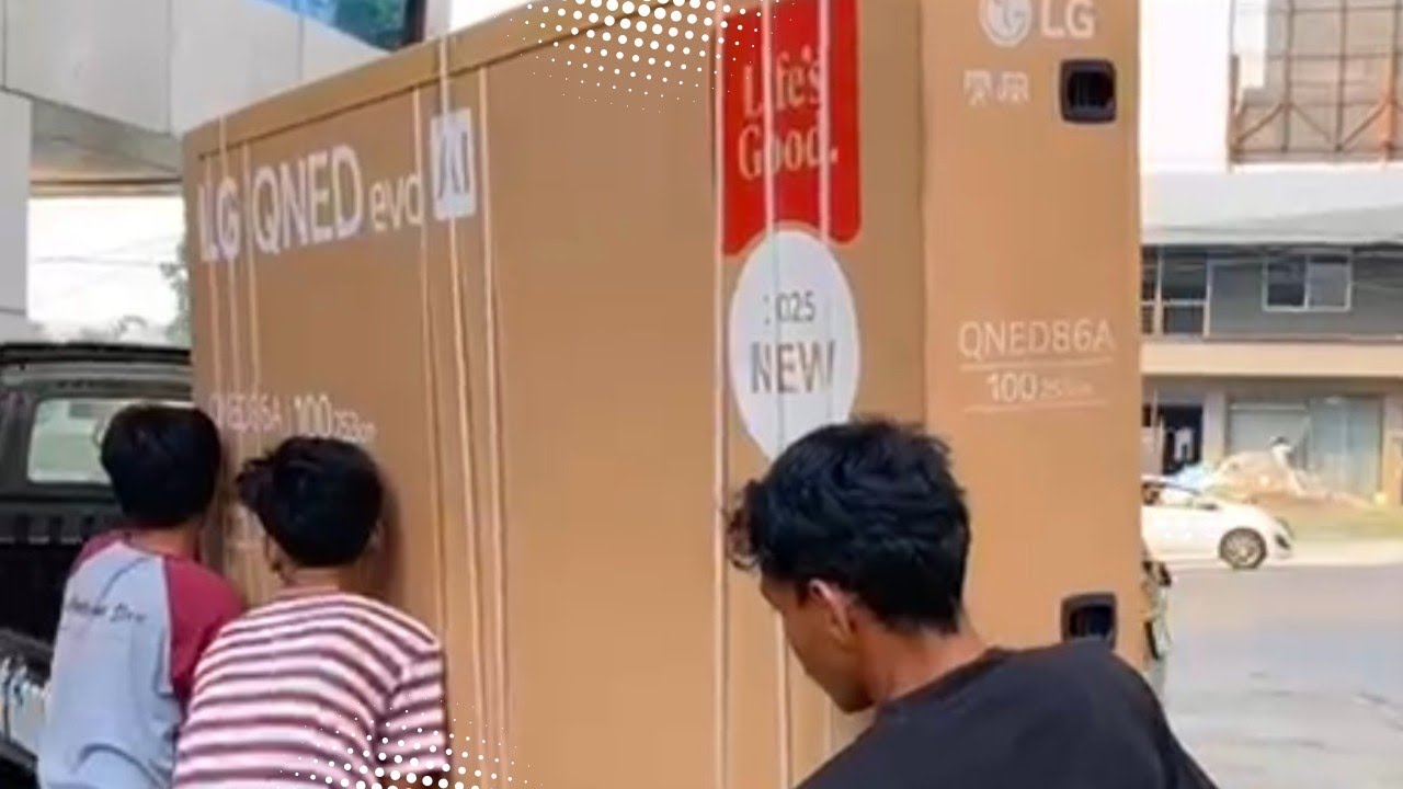 PENGIRIMAN TV LG 100 INCH 100QNED86ASA LG QNED TERBARU