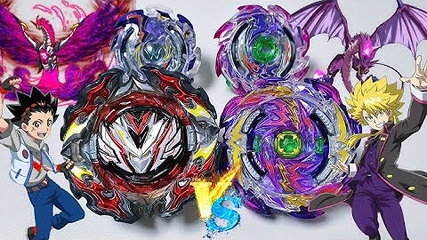 버스트 다이너마이트 DB 【프로미넌스 발키리 VS  ALL 와이번】  Beyblade Burst DB ベイブレードバーストDB