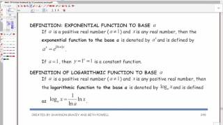Exclusive 5.5 Bases other than e and Applications Information
