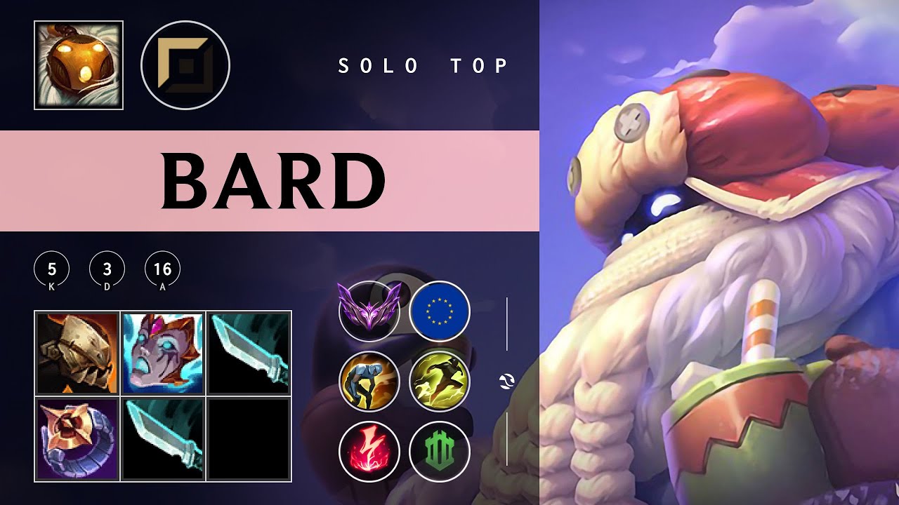 Bard Top vs Kled - EUW Master Patch 25.24